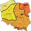 Pompy Ciepa - mapa stref klimatycznych